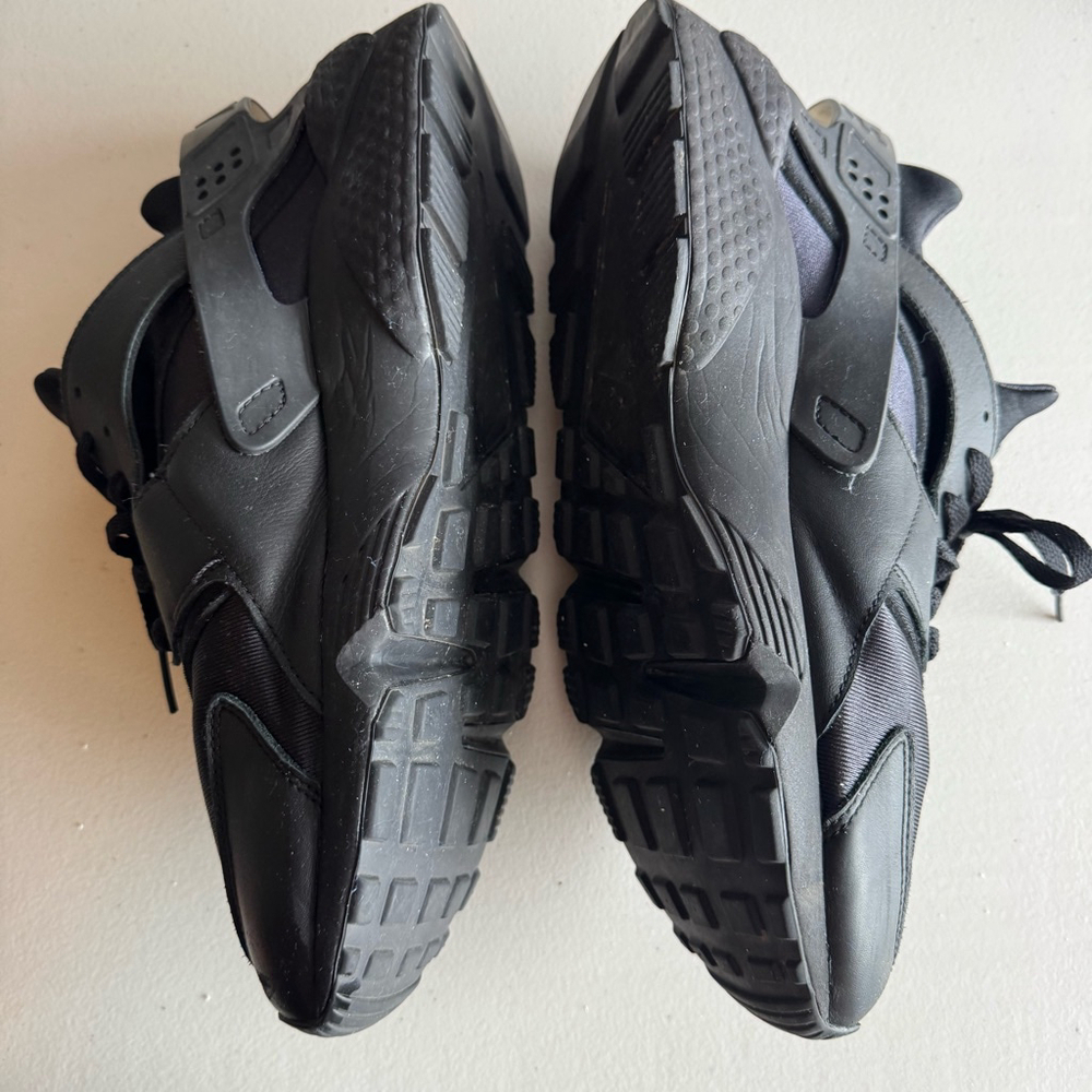 Nike Air Huarache Triple Black Sneakers size 13 - Picture 6 of 9